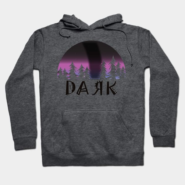 DARK Hoodie by EveryDay Graphic Tees